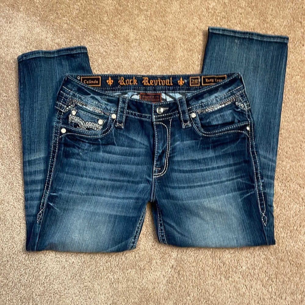 Rock Revival Celinda Easy Crop. Size 29.